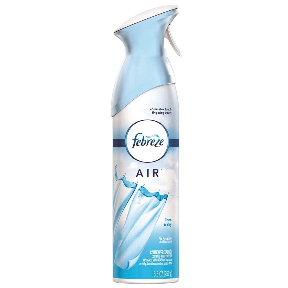 GuestSupply US | Febreze Air Effects Linen and Sky Aerosol, 8.8oz